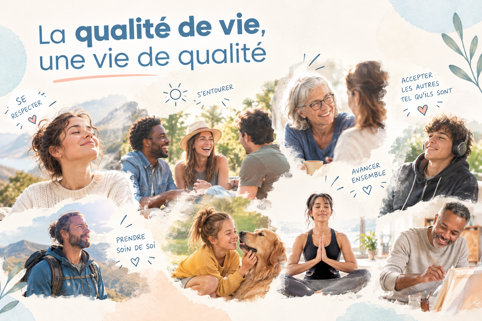 La qualité de vie, ensemble_Couleurs_Vie